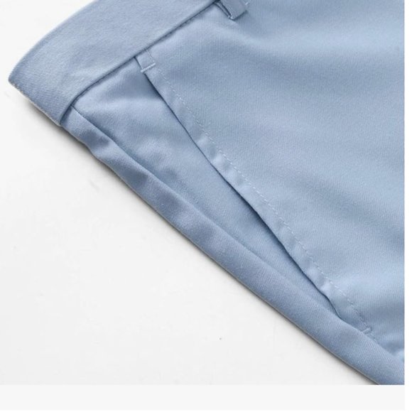 Mens Ice Blue Suits
